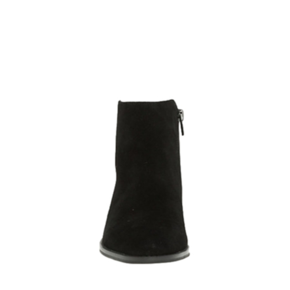 Le Chateau NWT Women's Size 8 (Eur 38) Black Suede Ankle Boots - Picture 4 of 11